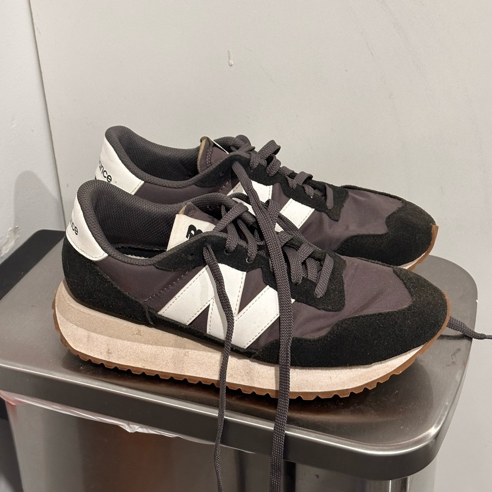 New Balance Black and White Sneakers